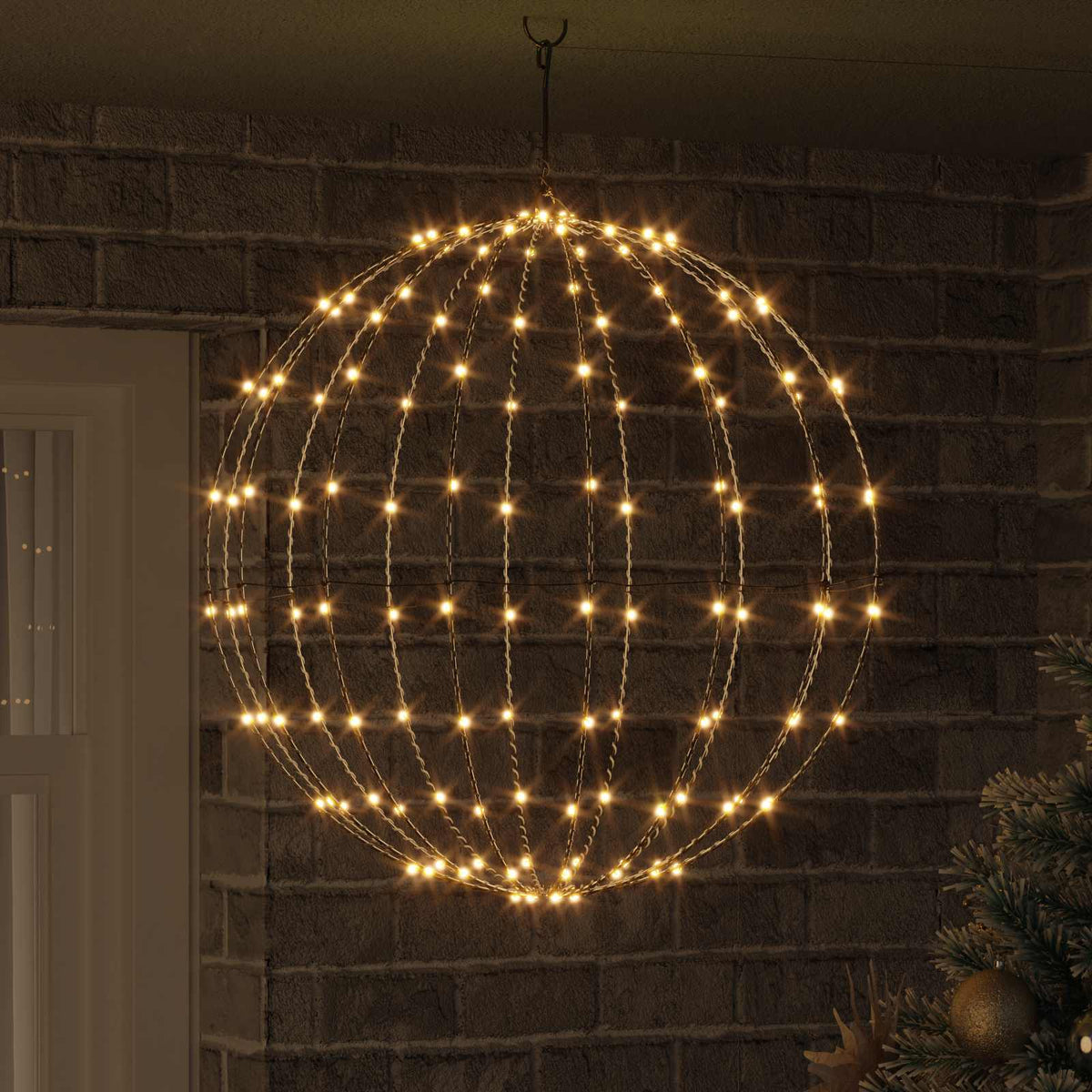 Dovana Šilta balta 60 x 60 x 62 cm Metalas 192 LED