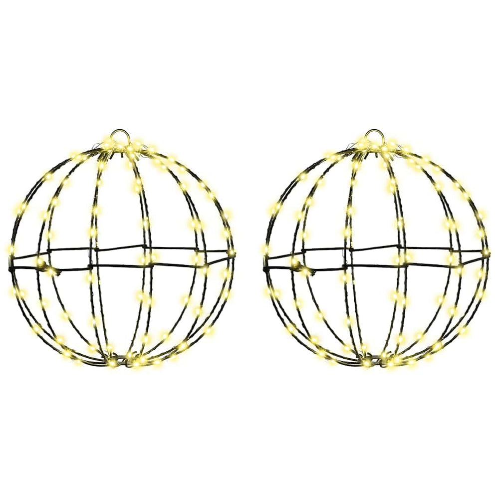 Dovana su 192 LED 2 pcs Šilta balta 30 x 30 x 32 cm metalas