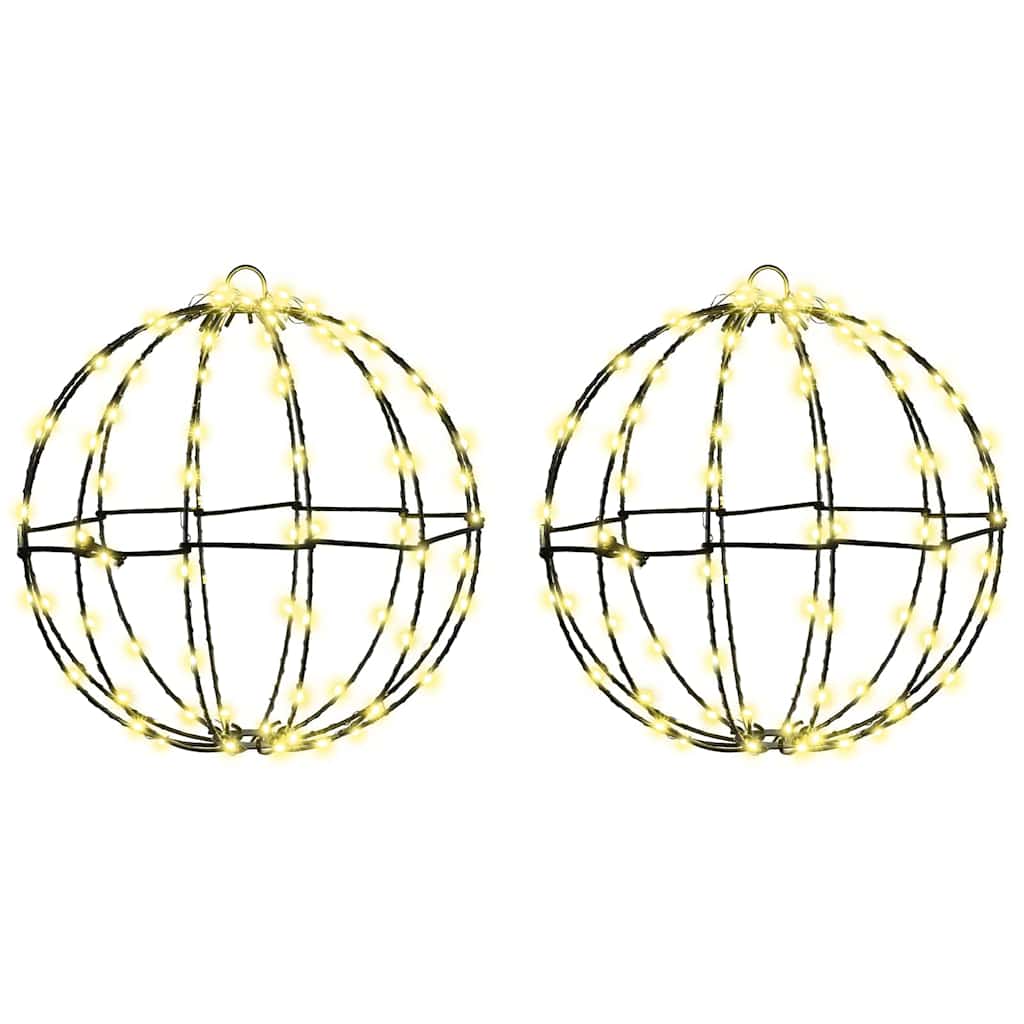 Dovana su 192 LED 2 pcs Šilta balta 30 x 30 x 32 cm metalas