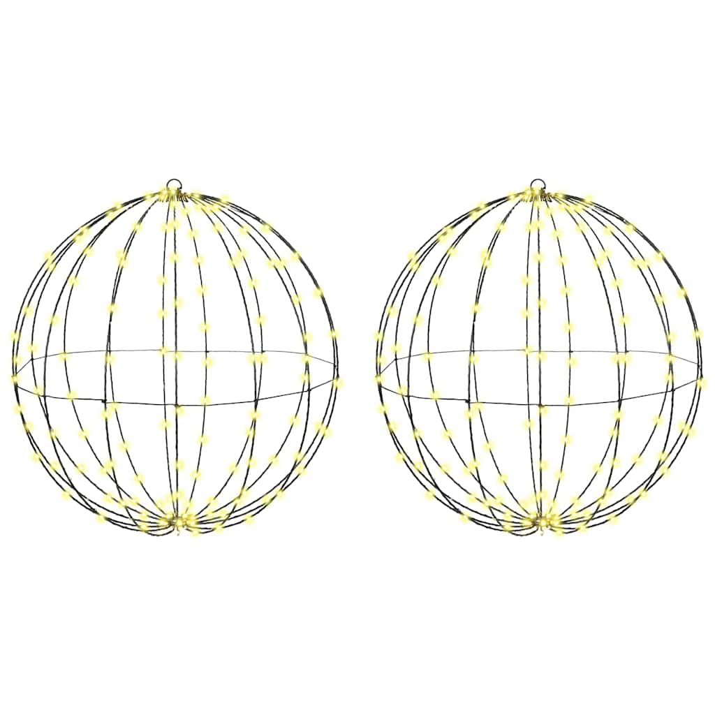 Dovana su 384 LED 2 pcs Šilta balta 59,5 x 59,5 x 63 cm metalas