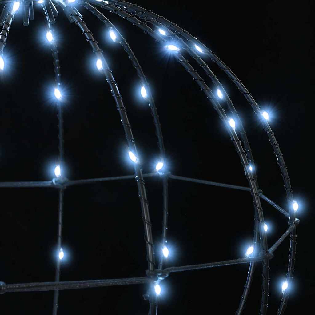 Dovana Šalta balta 30 x 30 x 32 cm Metalas 96 LED