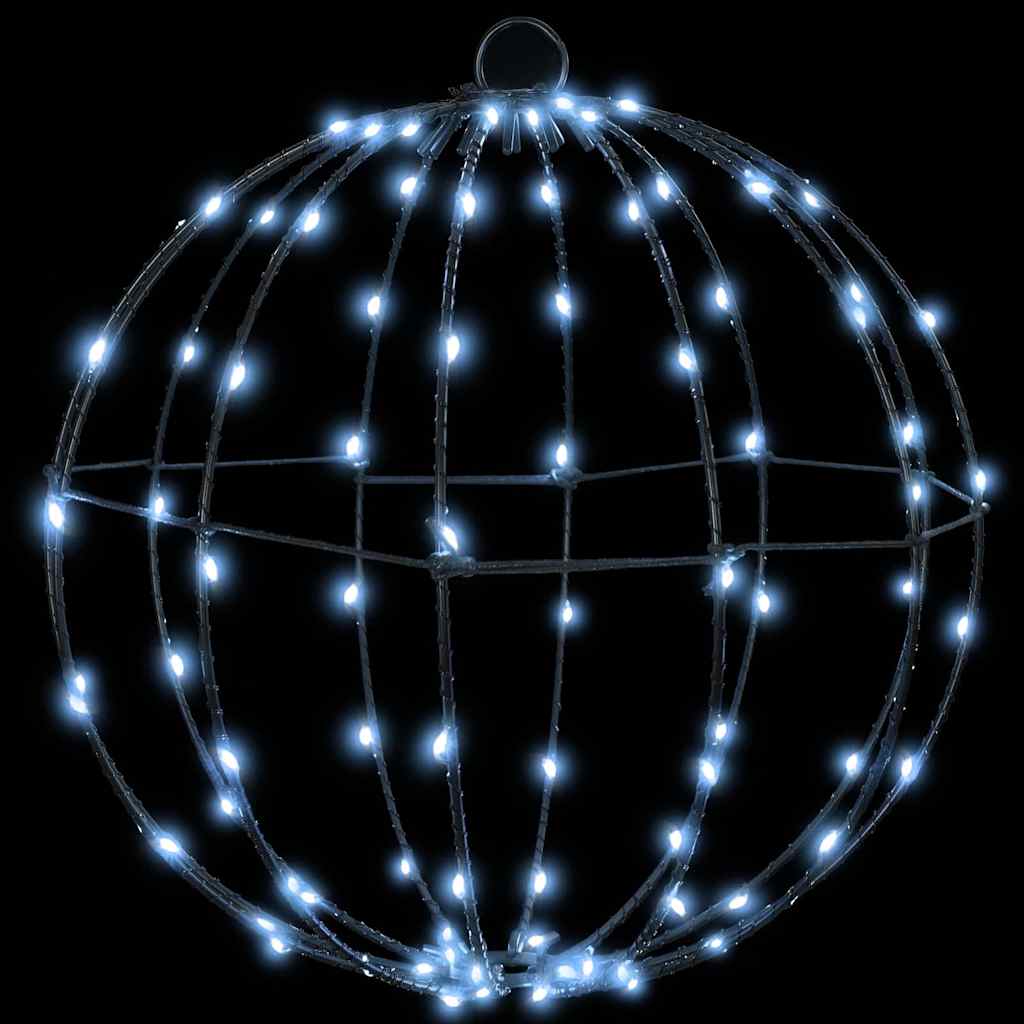 Dovana Šalta balta 30 x 30 x 32 cm Metalas 96 LED