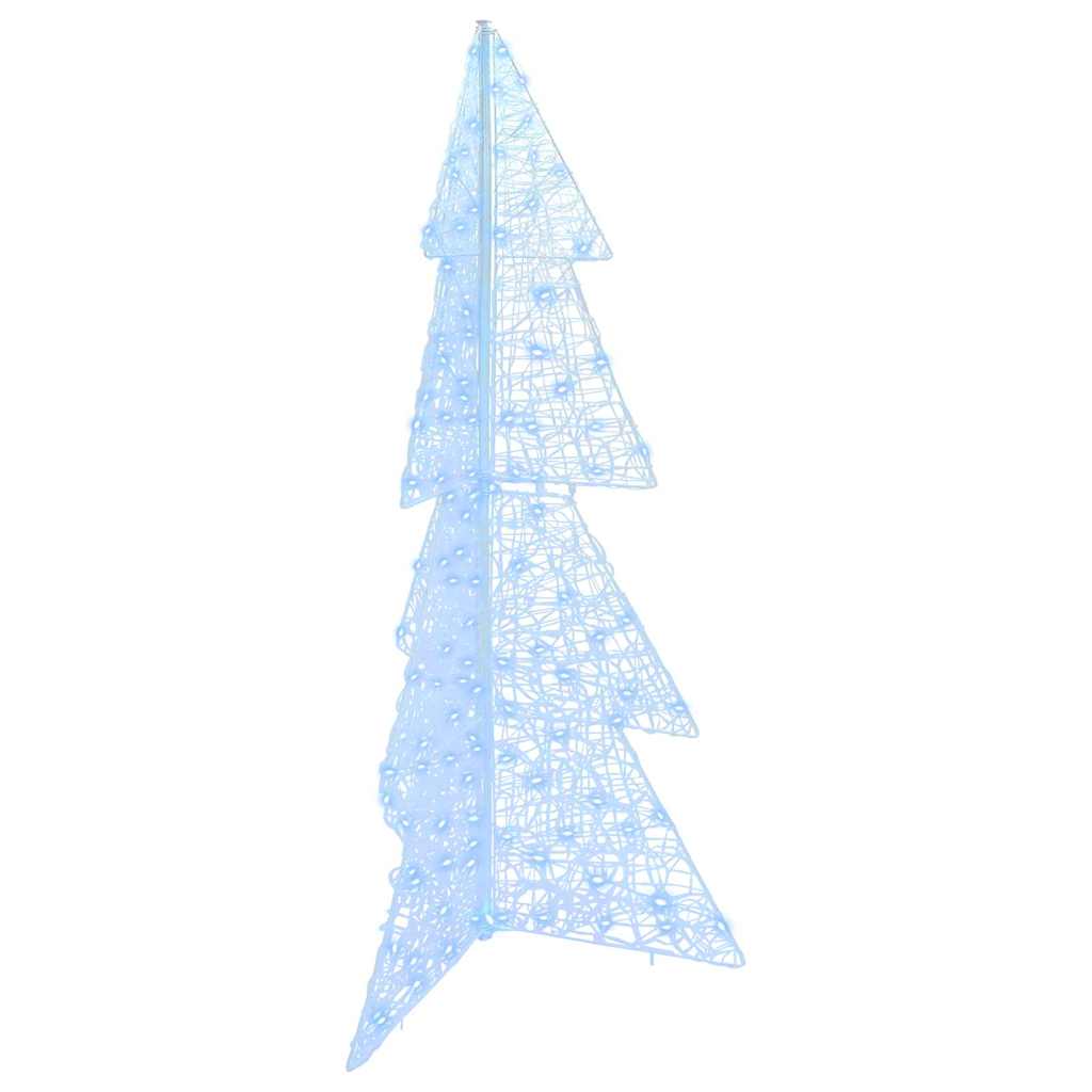 Christmas Tree with 160 LED Cold White 150 cm Acrylic