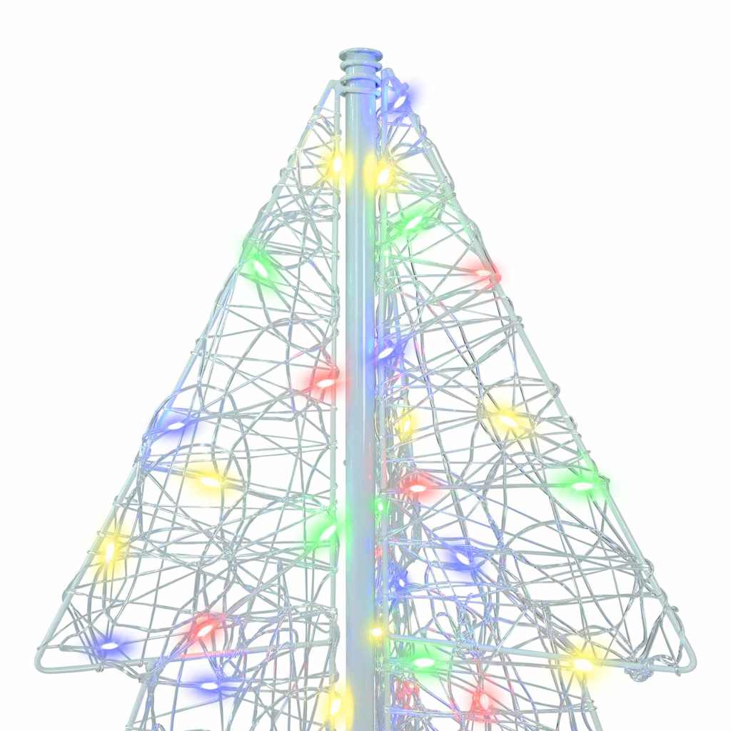 Christmas tree with 160 LED Multicolor 150 cm Acrylic