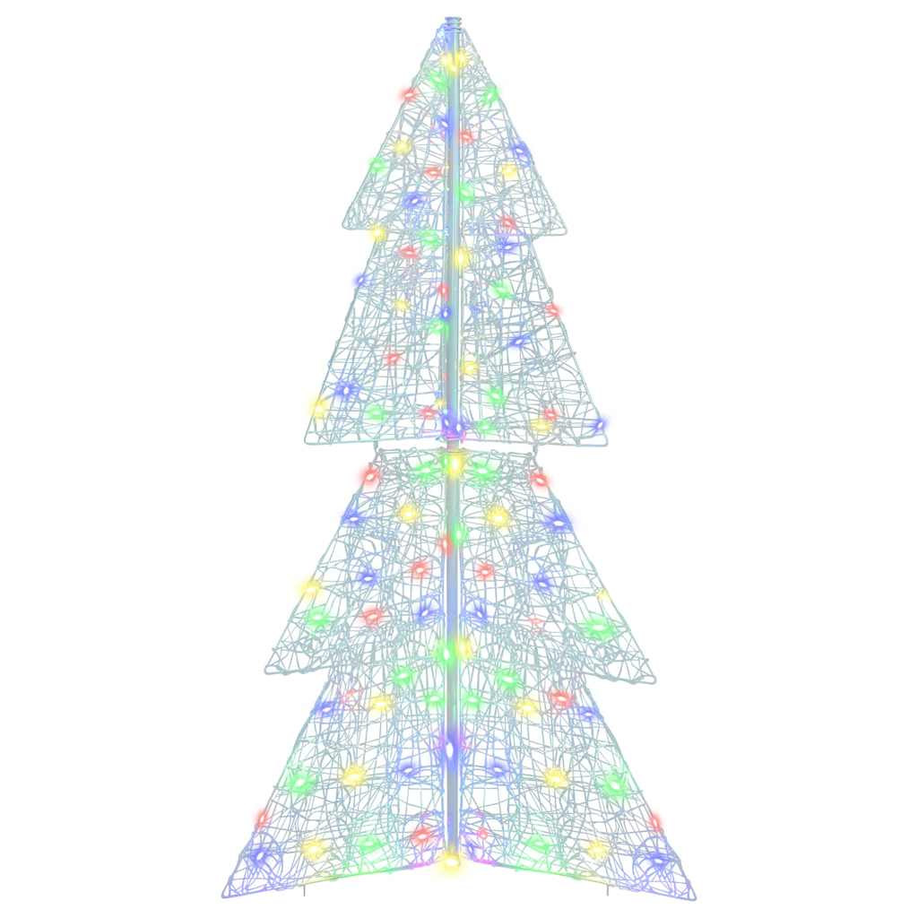 Christmas tree with 160 LED Multicolor 150 cm Acrylic