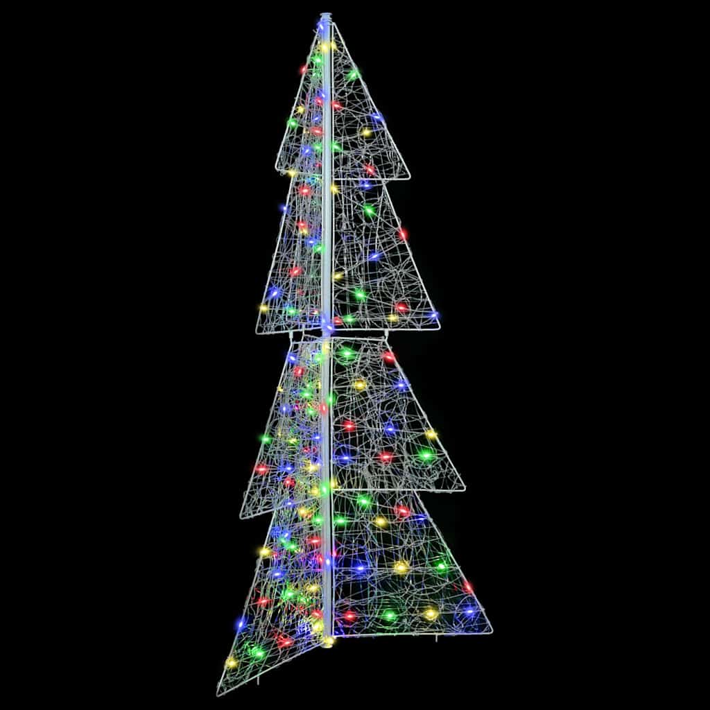 Christmas tree with 160 LED Multicolor 150 cm Acrylic