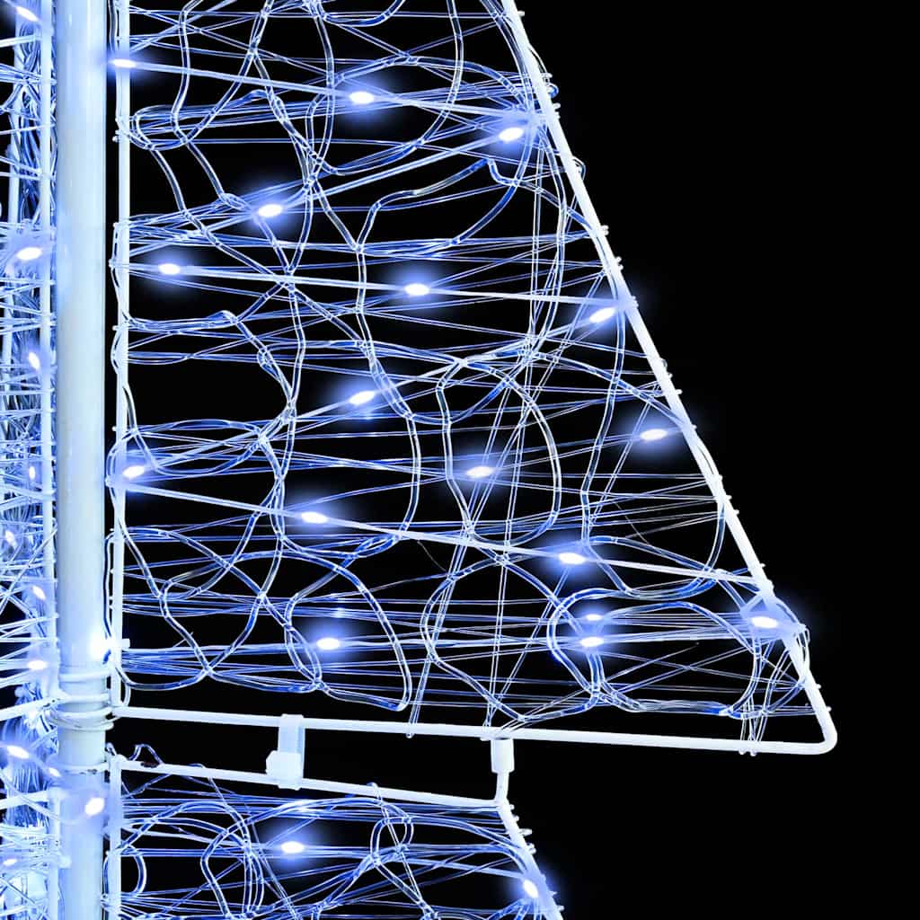Christmas tree with 240 LED Cold white 180 cm Acrylic