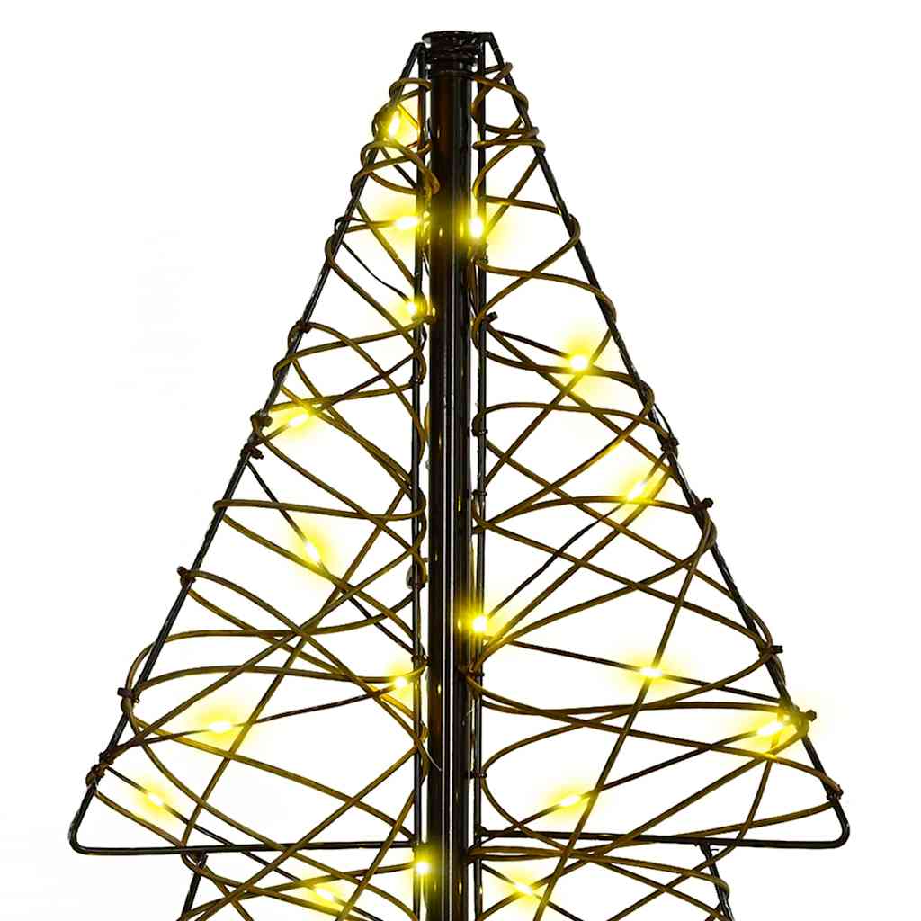 Kalėdų eglutė su 160 LED Šilta balta 150 cm Ratanas