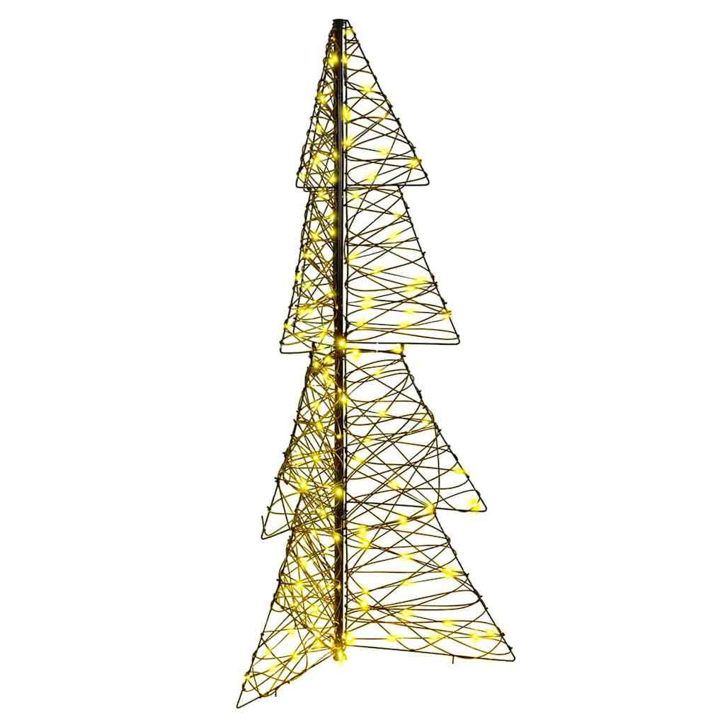 Kalėdų eglutė su 160 LED Šilta balta 150 cm Ratanas