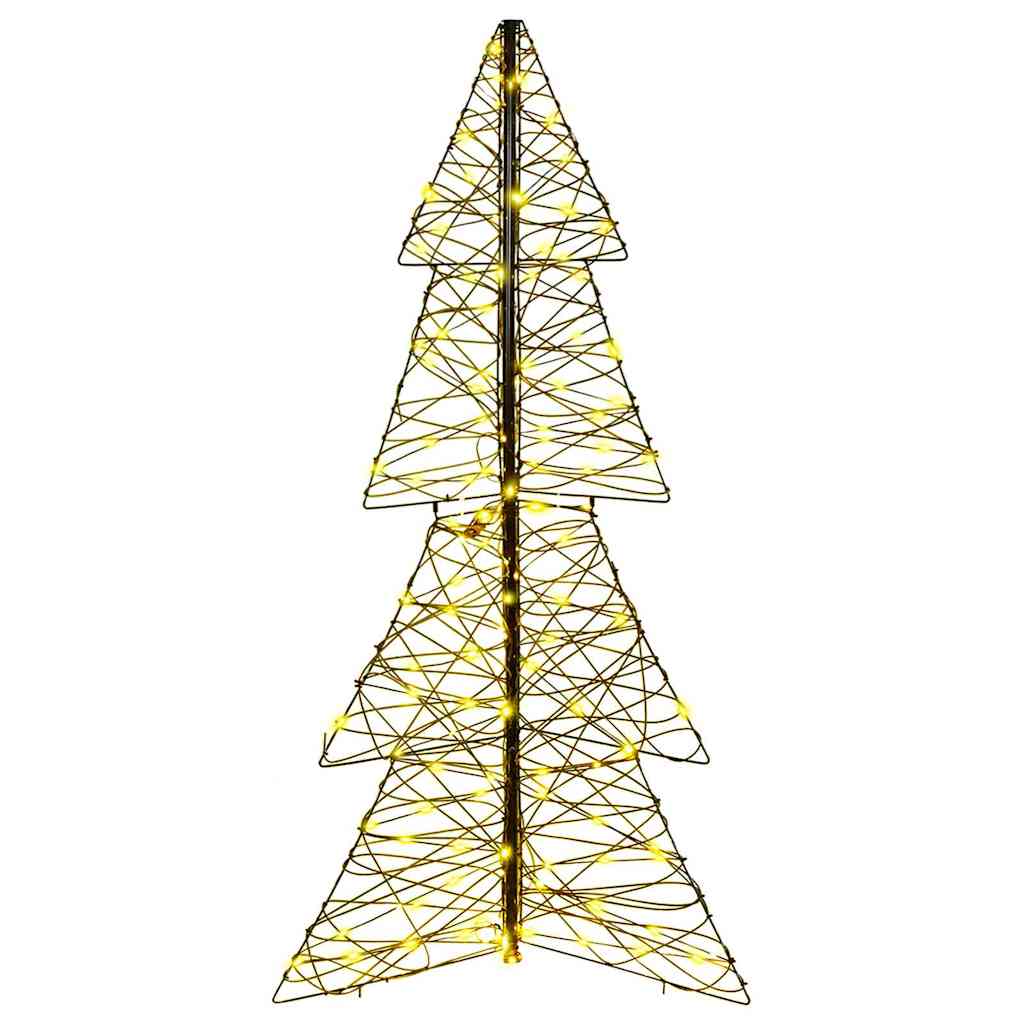 Kalėdų eglutė su 160 LED Šilta balta 150 cm Ratanas
