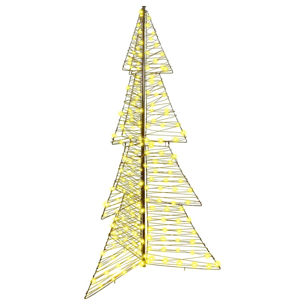 Ziemassvētku eglīte ar 240 LED silti baltām 180 cm rotangpalma