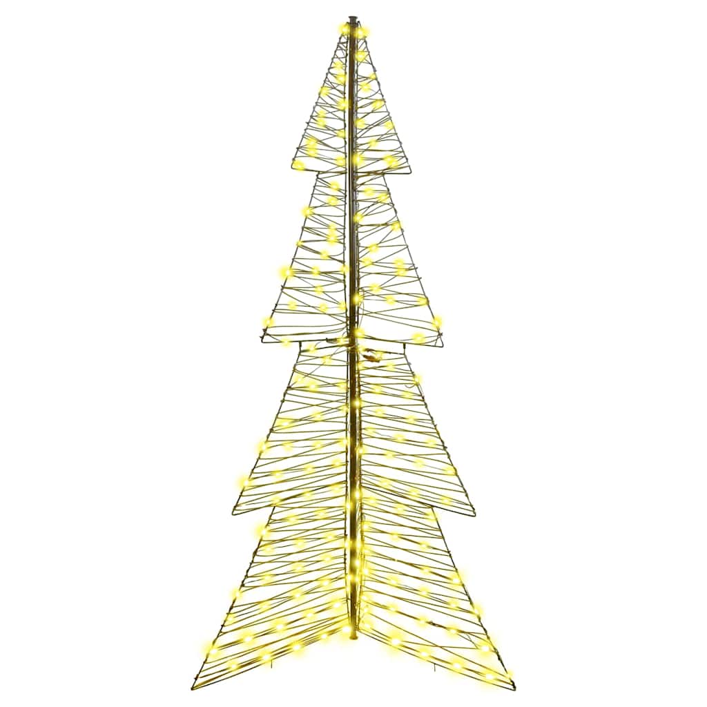 Ziemassvētku eglīte ar 240 LED silti baltām 180 cm rotangpalma