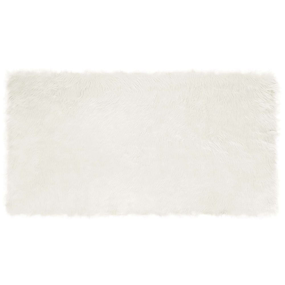Faux Sheepskin Rug Tafalla White 80 x 150 cm