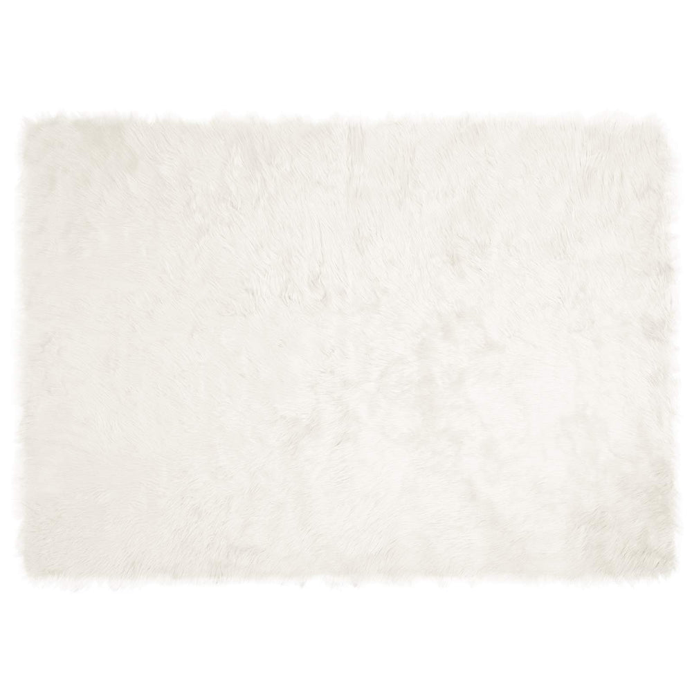 Artificial Sheepskin Rug Tafalla White 240 x 340 cm
