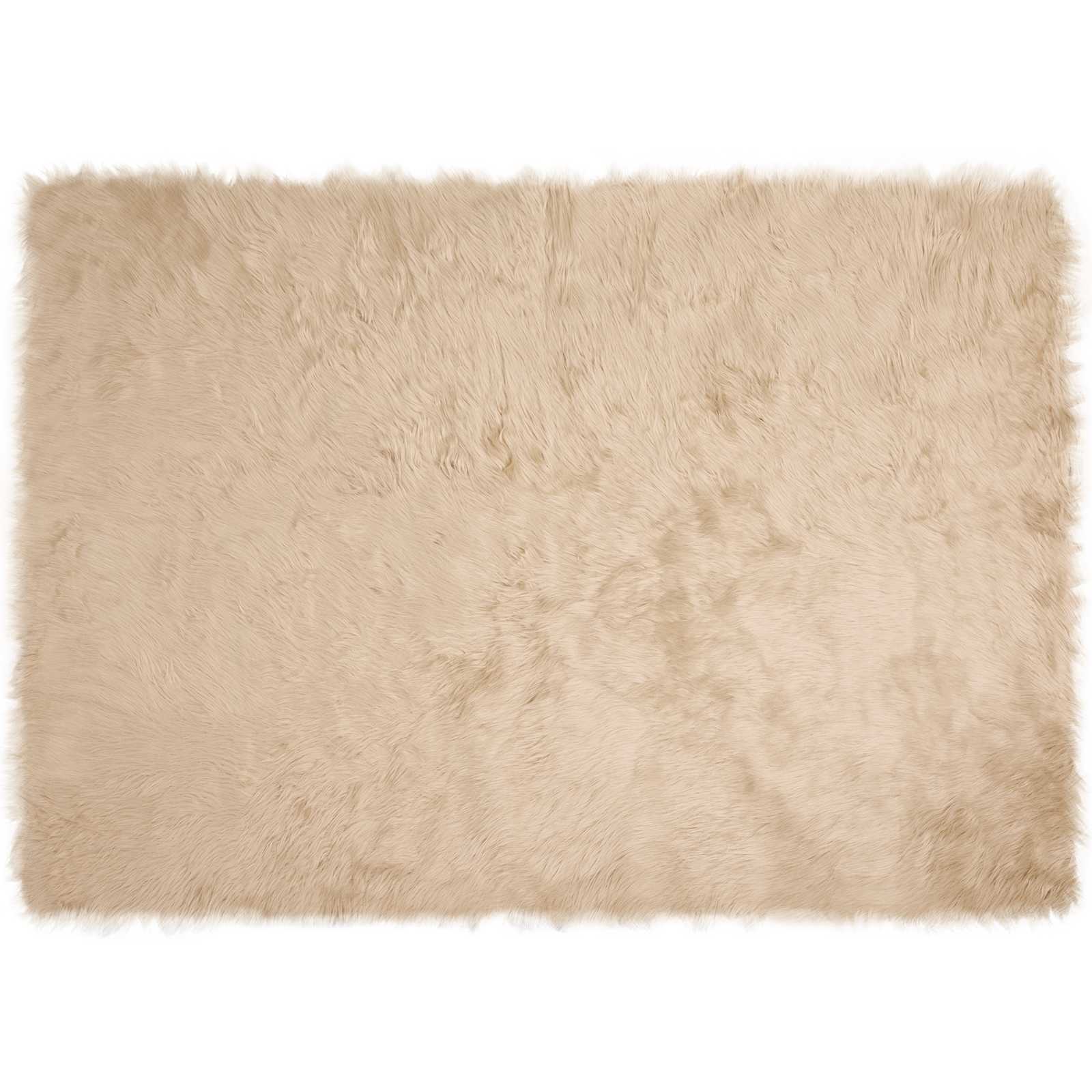 Dirbtinio avikailio kilimas Tafalla Smėlio 140 x 200 cm