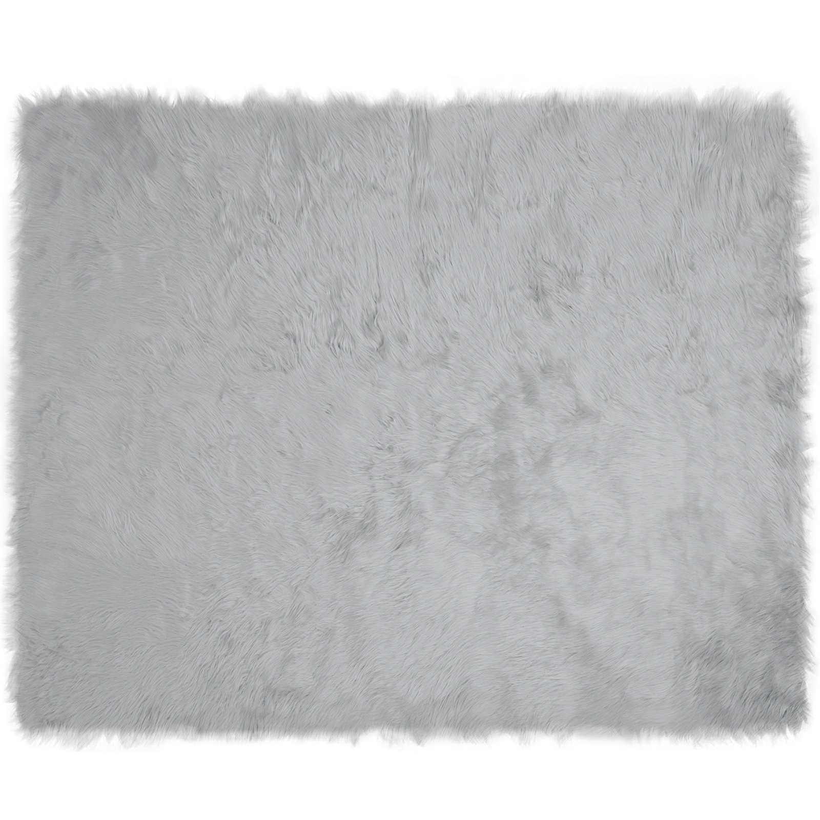 Mākslīgās aitādas paklājs Tafalla pelēks 200 x 280 cm