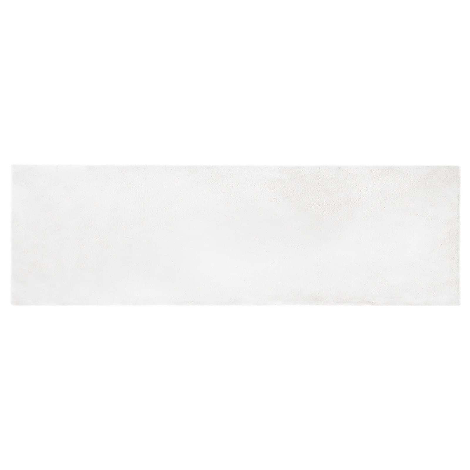 Mākslīgās trušu kažokādas paklājs Olite balts 80 x 250 cm