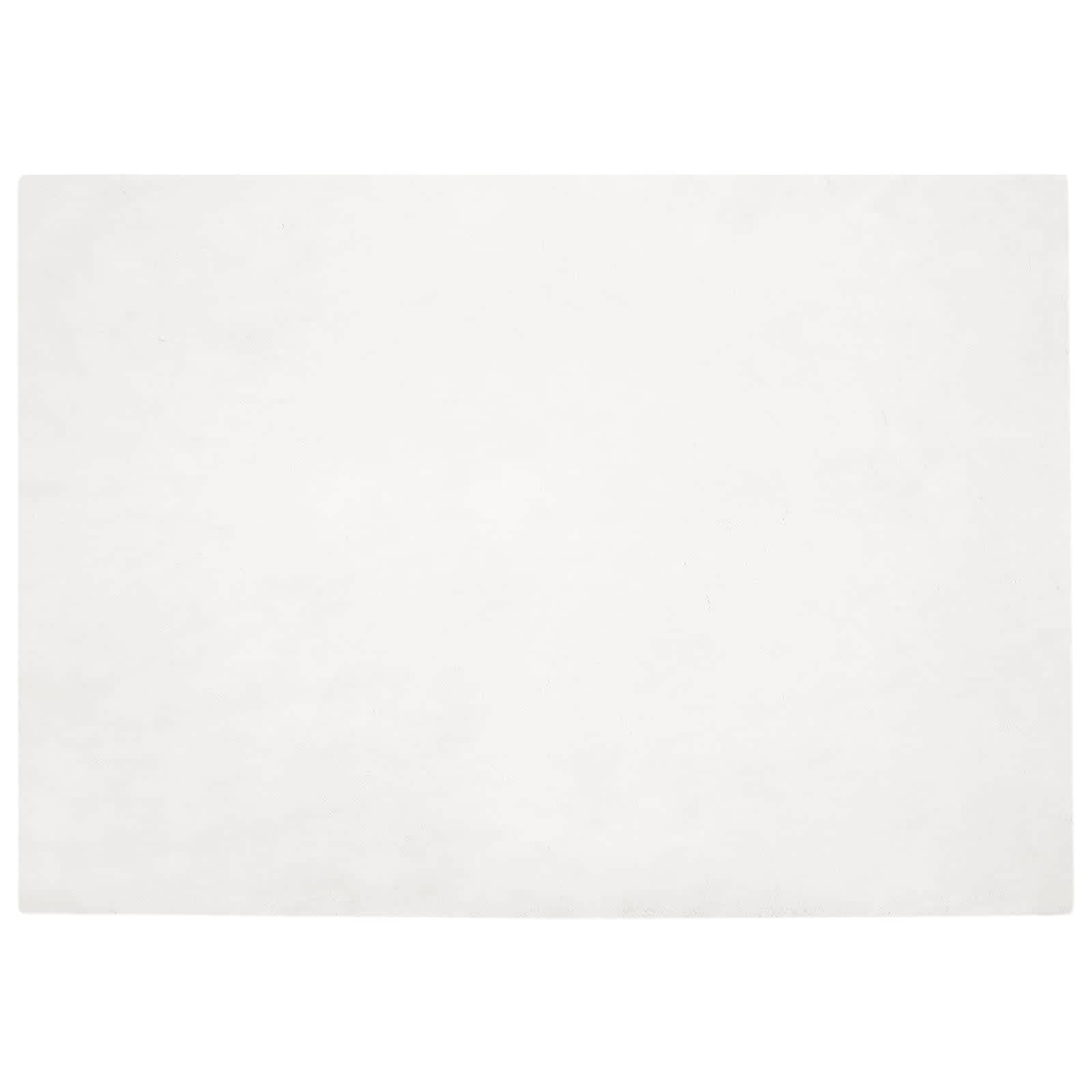 Dirbtinio triušio kailio kilimas Olite Balta 140 x 200 cm