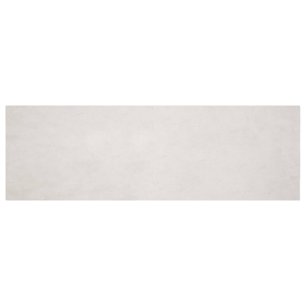 Artificial rabbit fur rug Olite Sand 80 x 250 cm