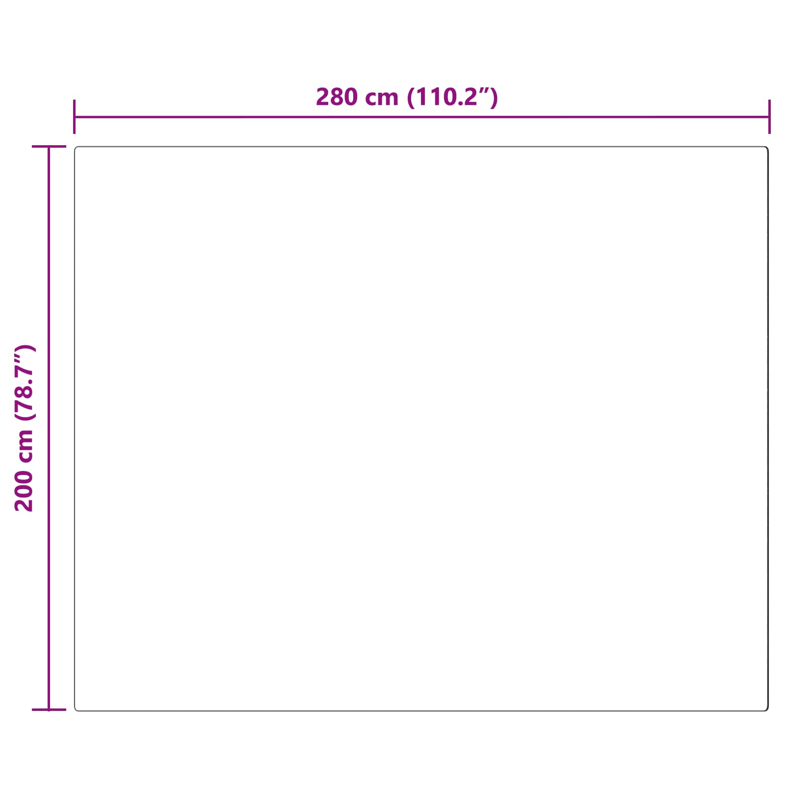 Mākslīgās trušu kažokādas paklājs Olite smilškrāsas 200 x 280 cm