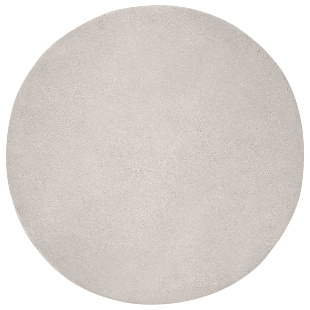 Artificial Rabbit Fur Rug Olite Sand Ø 160 cm