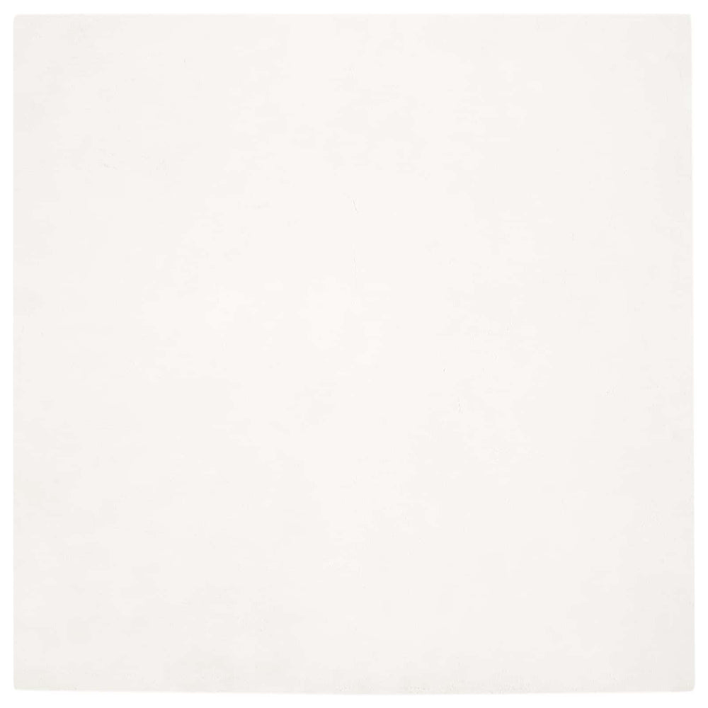 Artificial Rabbit Fur Rug Olite Cream 200 x 200 cm