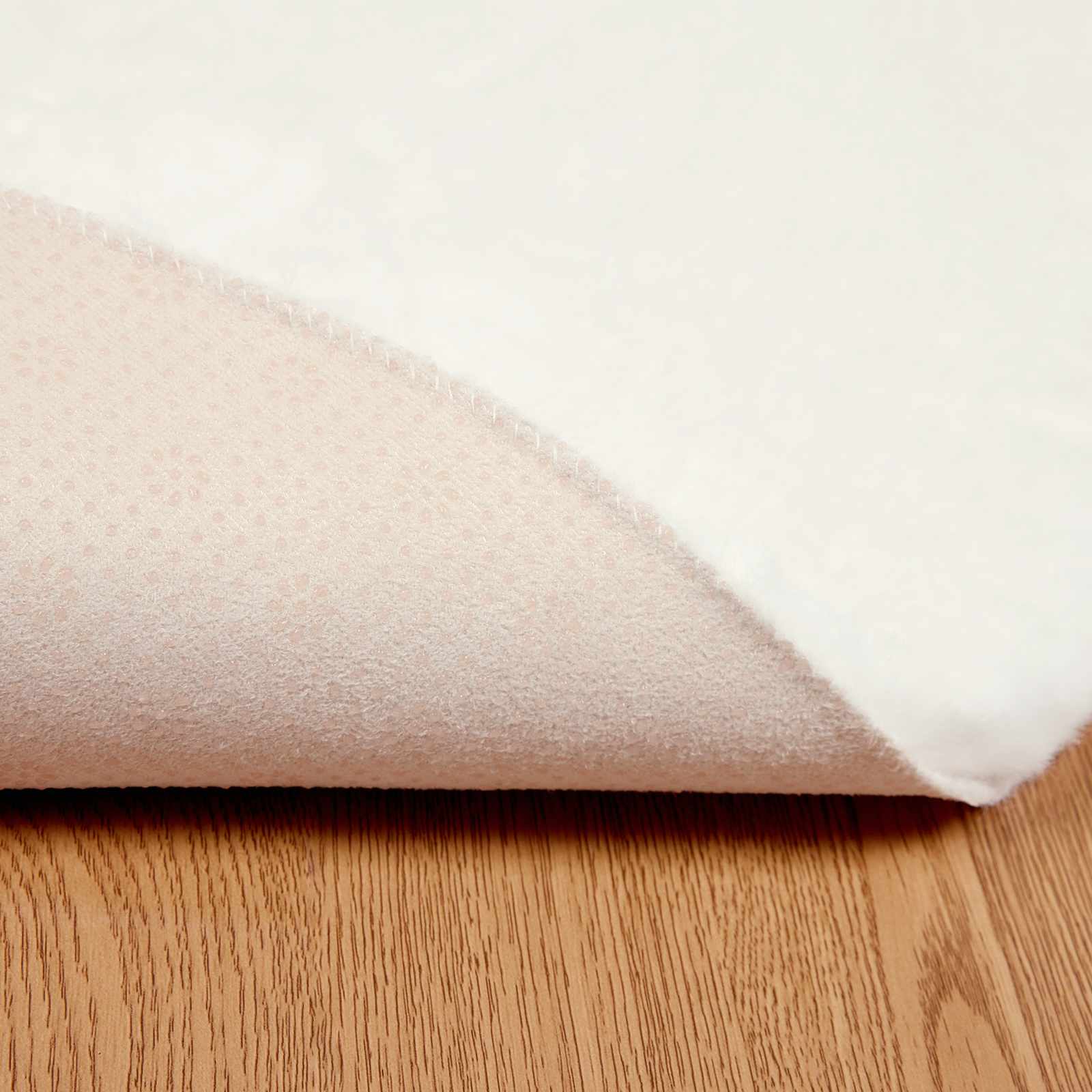Olite Artificial Rabbit Fur Rug Cream Ø 200 cm