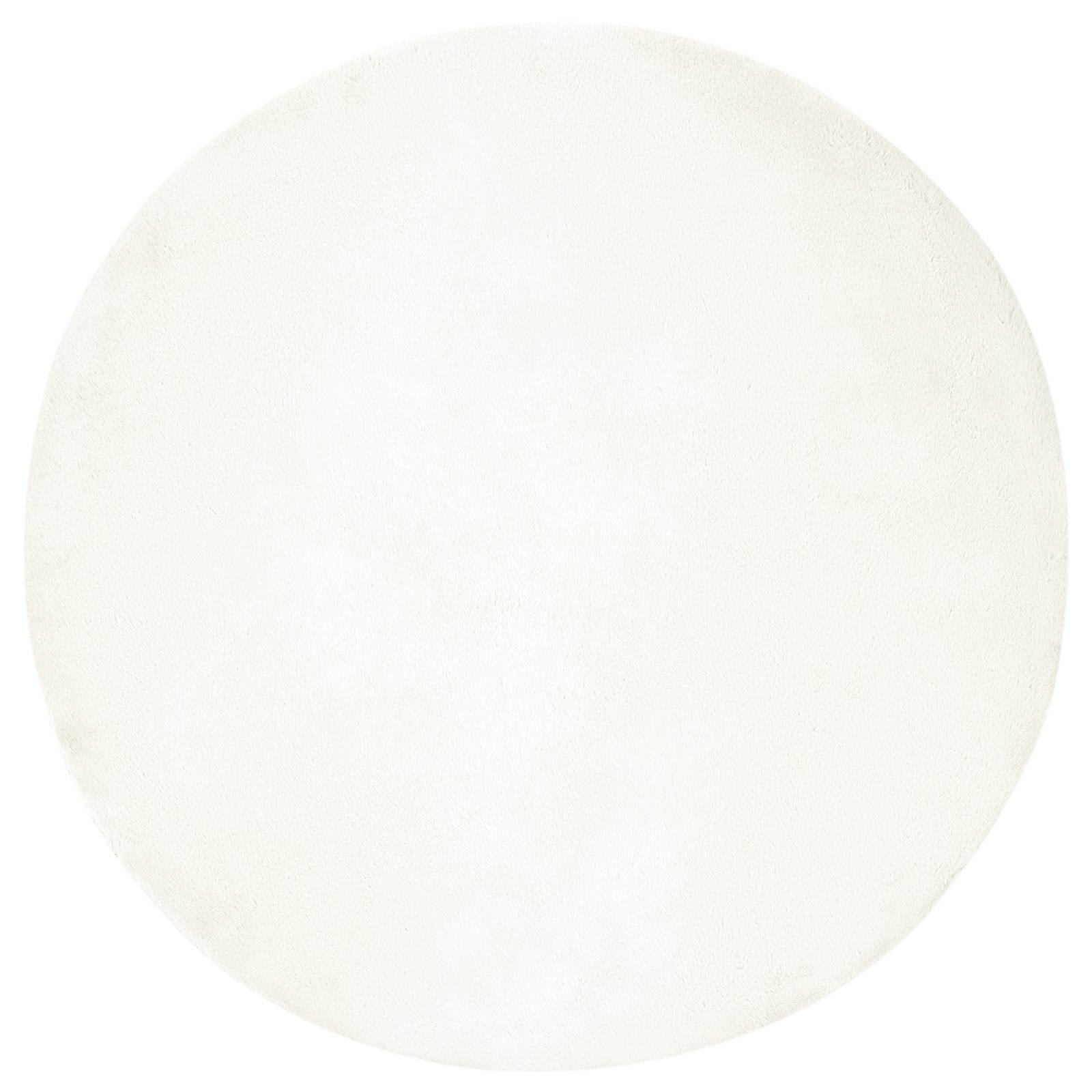Olite Artificial Rabbit Fur Rug Cream Ø 200 cm