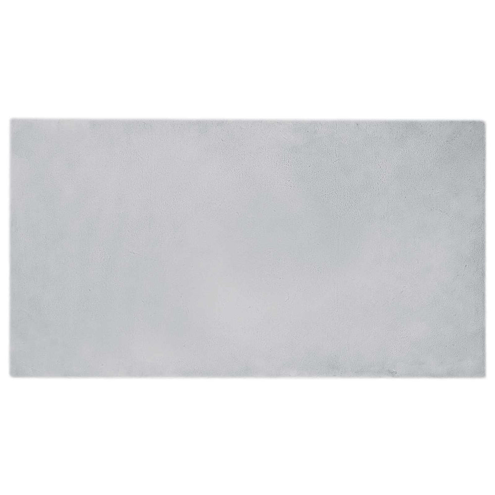 Faux Rabbit Fur Rug Olite Grey 80 x 150 cm