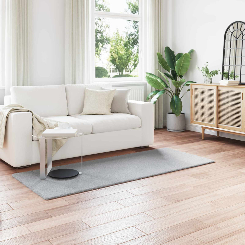 Artificial Rabbit Fur Rug Olite Grey 80 x 200 cm