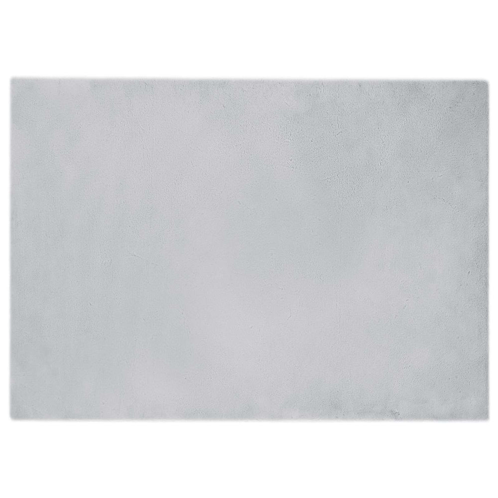Artificial Rabbit Fur Rug Olite Grey 200 x 280 cm