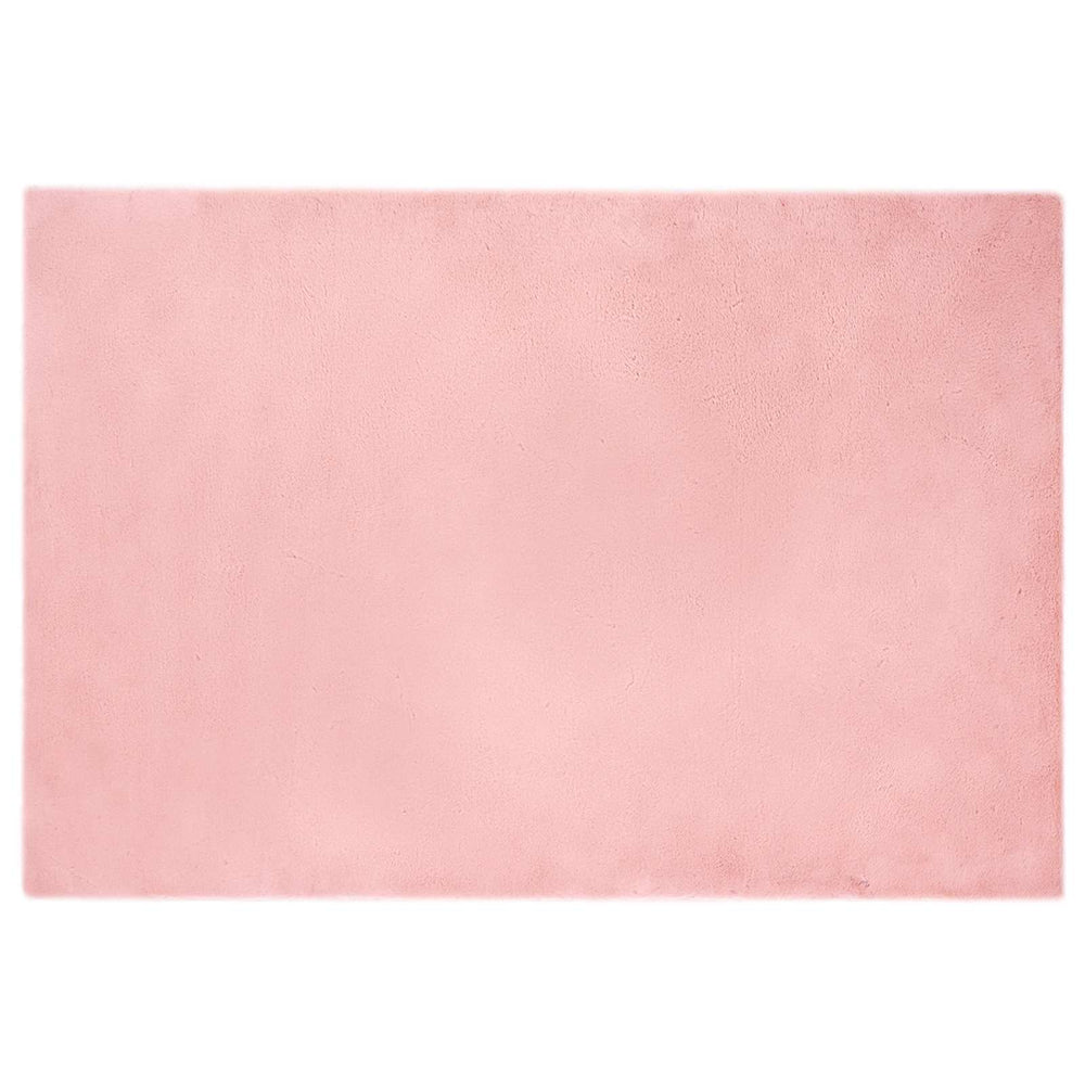 Artificial rabbit fur rug Olite Pink 120 x 170 cm