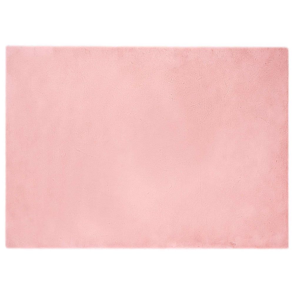 Artificial Rabbit Fur Rug Olite Pink 200 x 280 cm