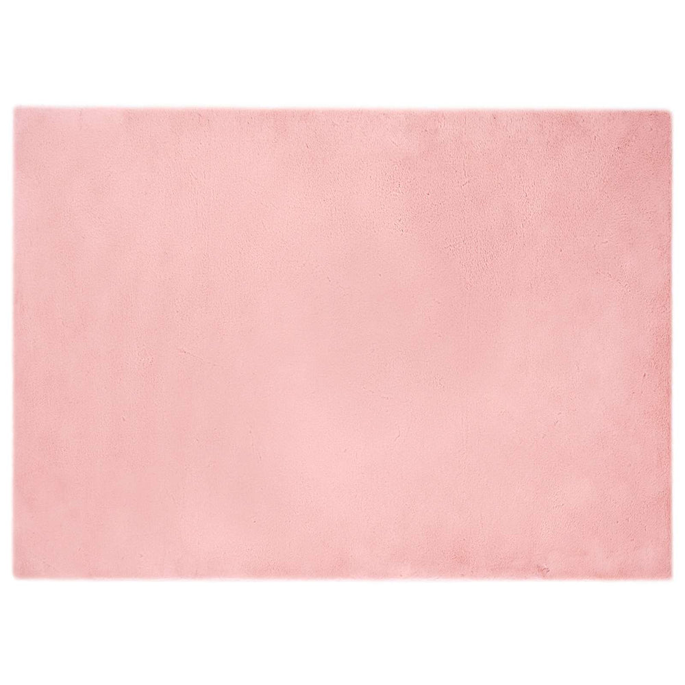 Olite Pink Artificial Rabbit Fur Rug 240 x 340 cm