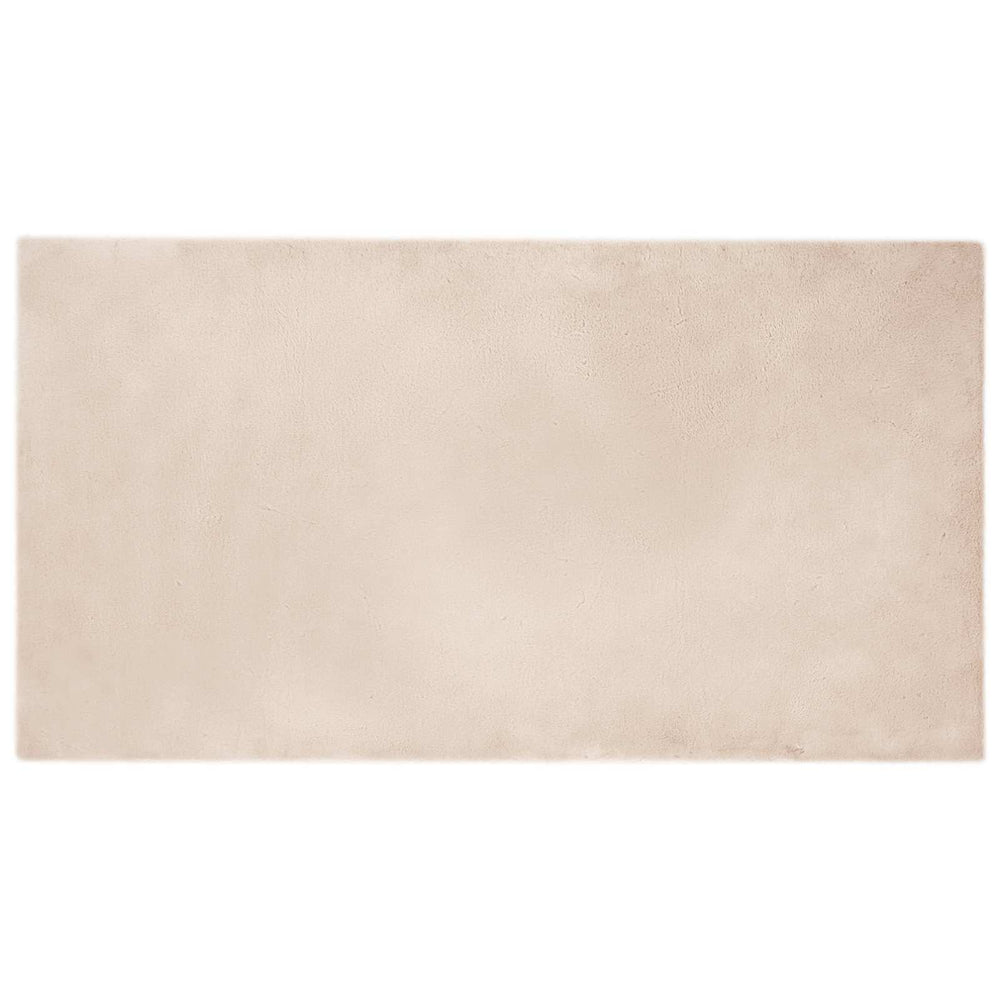 Artificial Rabbit Fur Rug Olite Taupe 80 x 150 cm