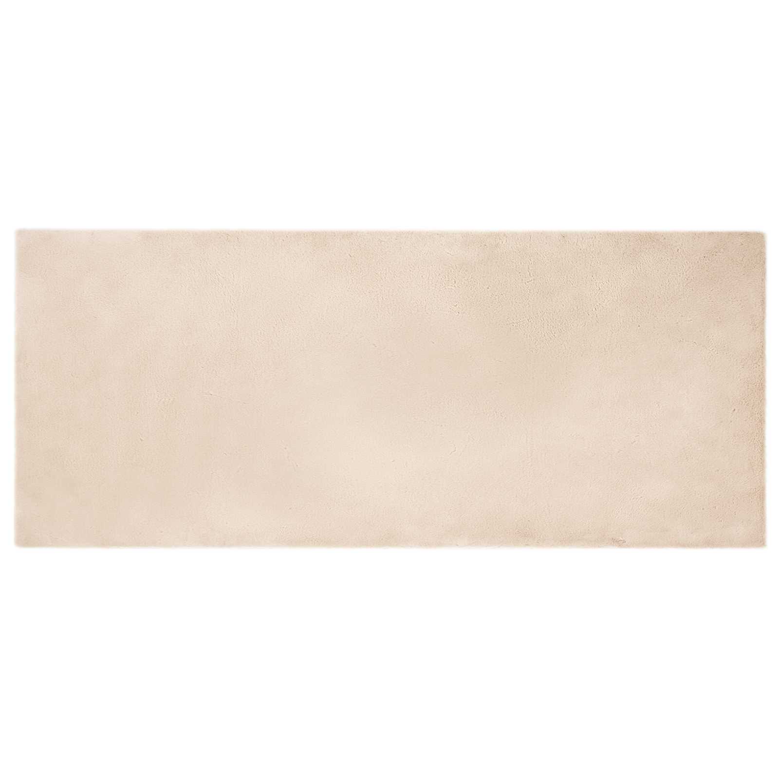 Artificial Rabbit Fur Rug Olite Taupe 80 x 200 cm