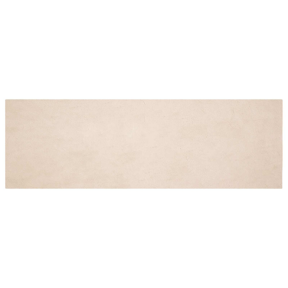 Artificial Rabbit Fur Rug Olite Taupe 80 x 250 cm