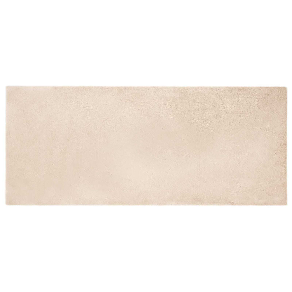 Artificial Rabbit Fur Rug Olite Taupe 100 x 200 cm