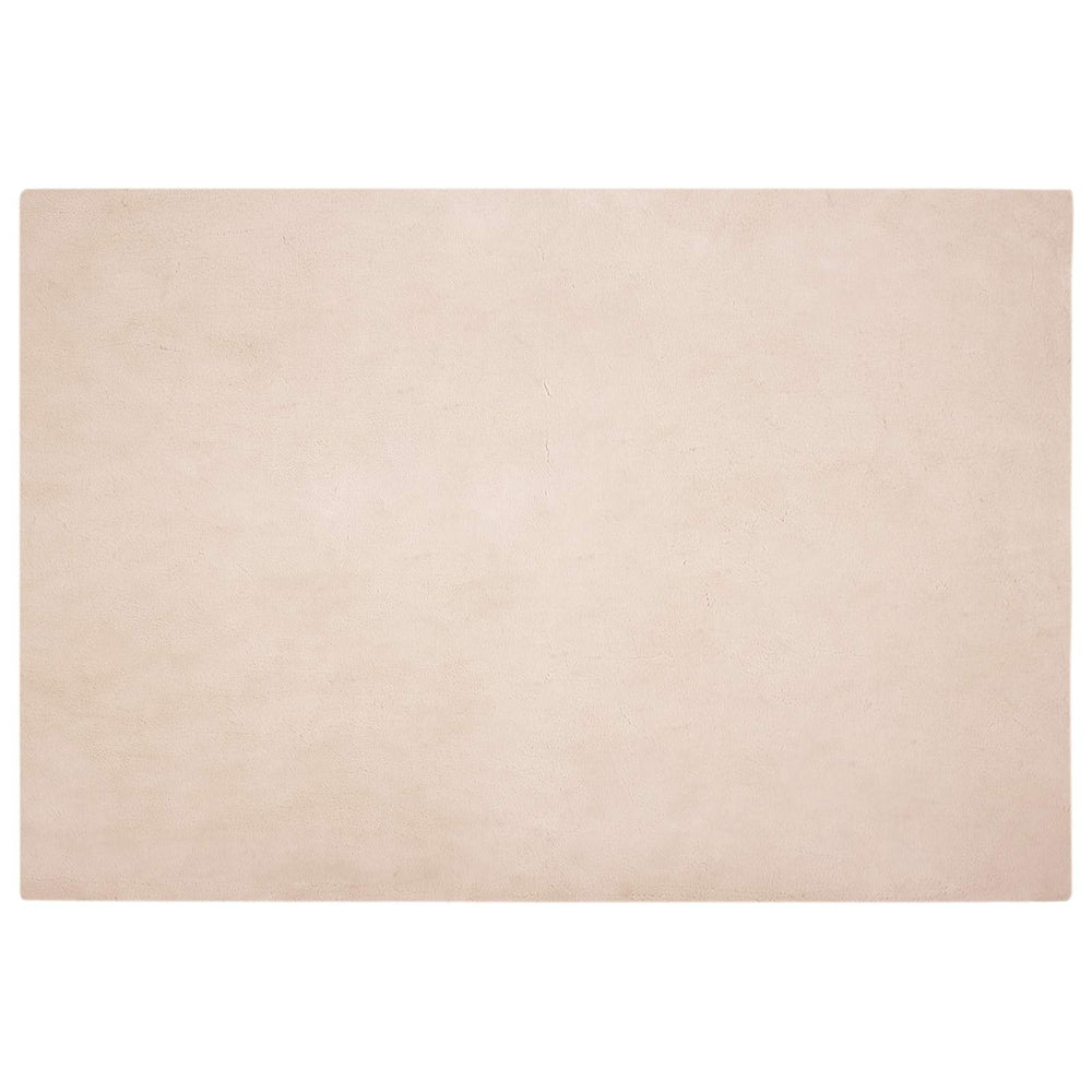 Artificial Rabbit Fur Rug Olite Taupe 160 x 230 cm
