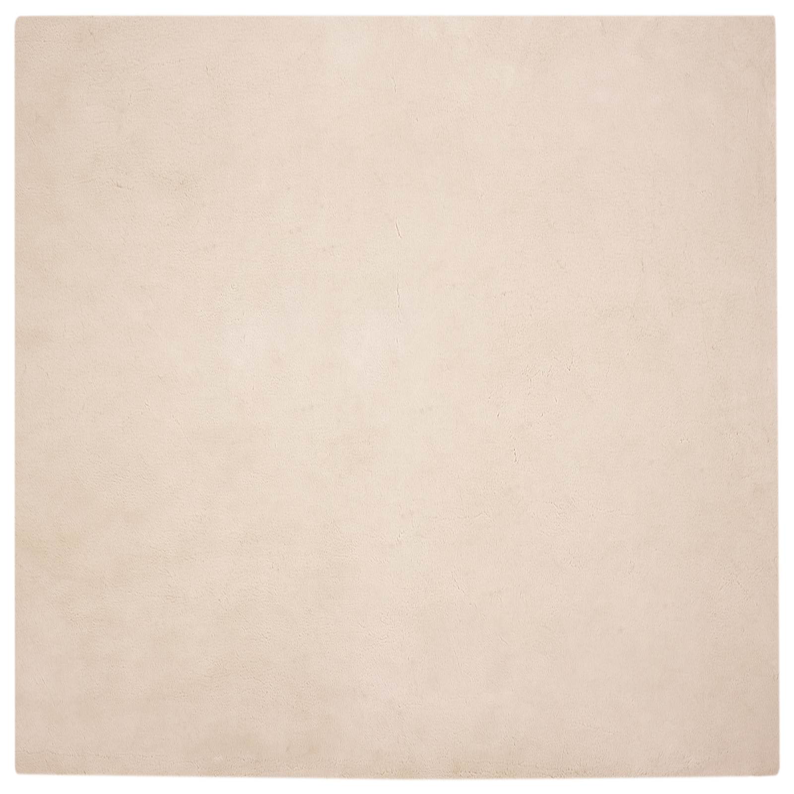 Mākslīgās trušu kažokādas paklājs Olite Taupe 160 x 160 cm
