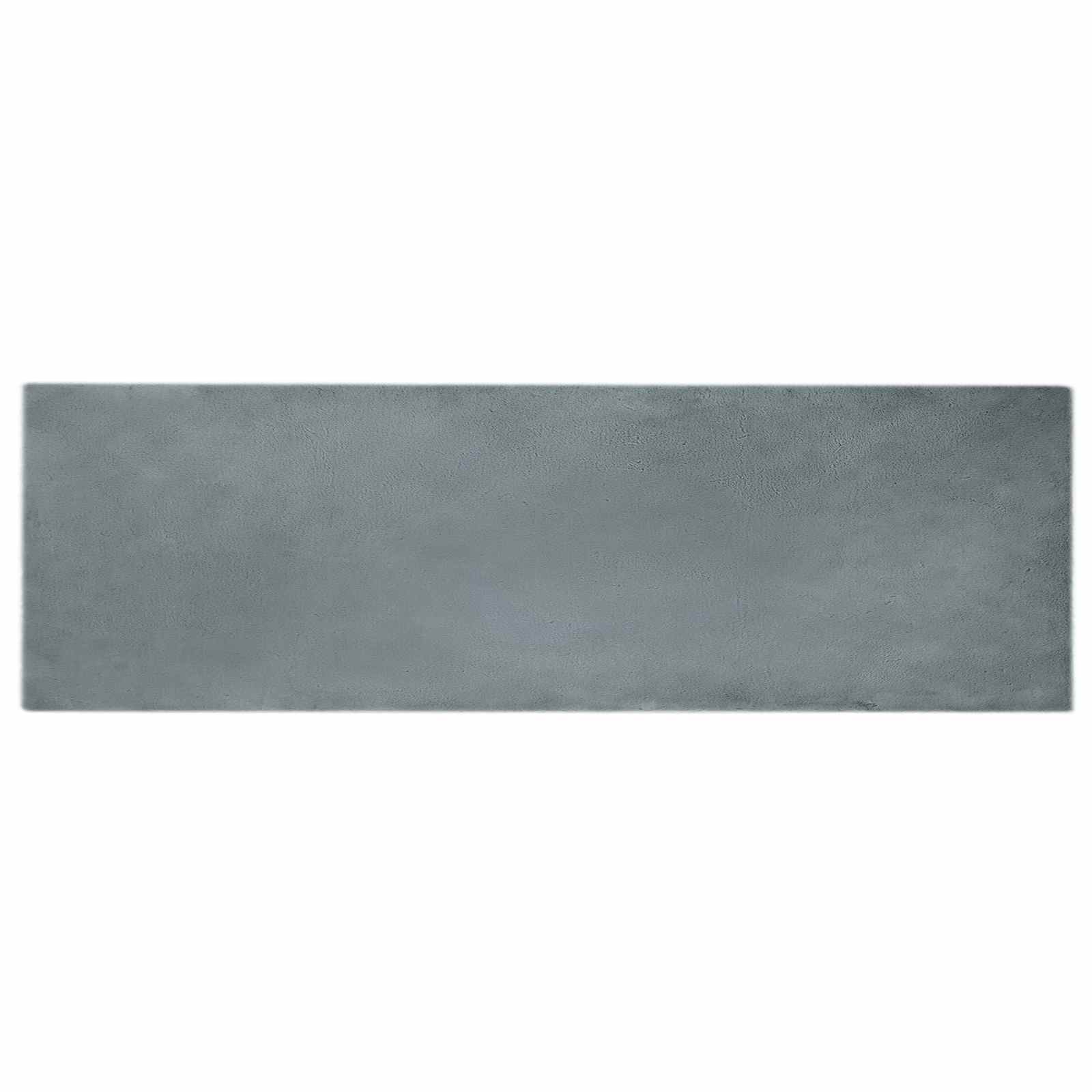 Dirbtinio triušio kailio kilimas Olite Antracitas 80 x 250 cm