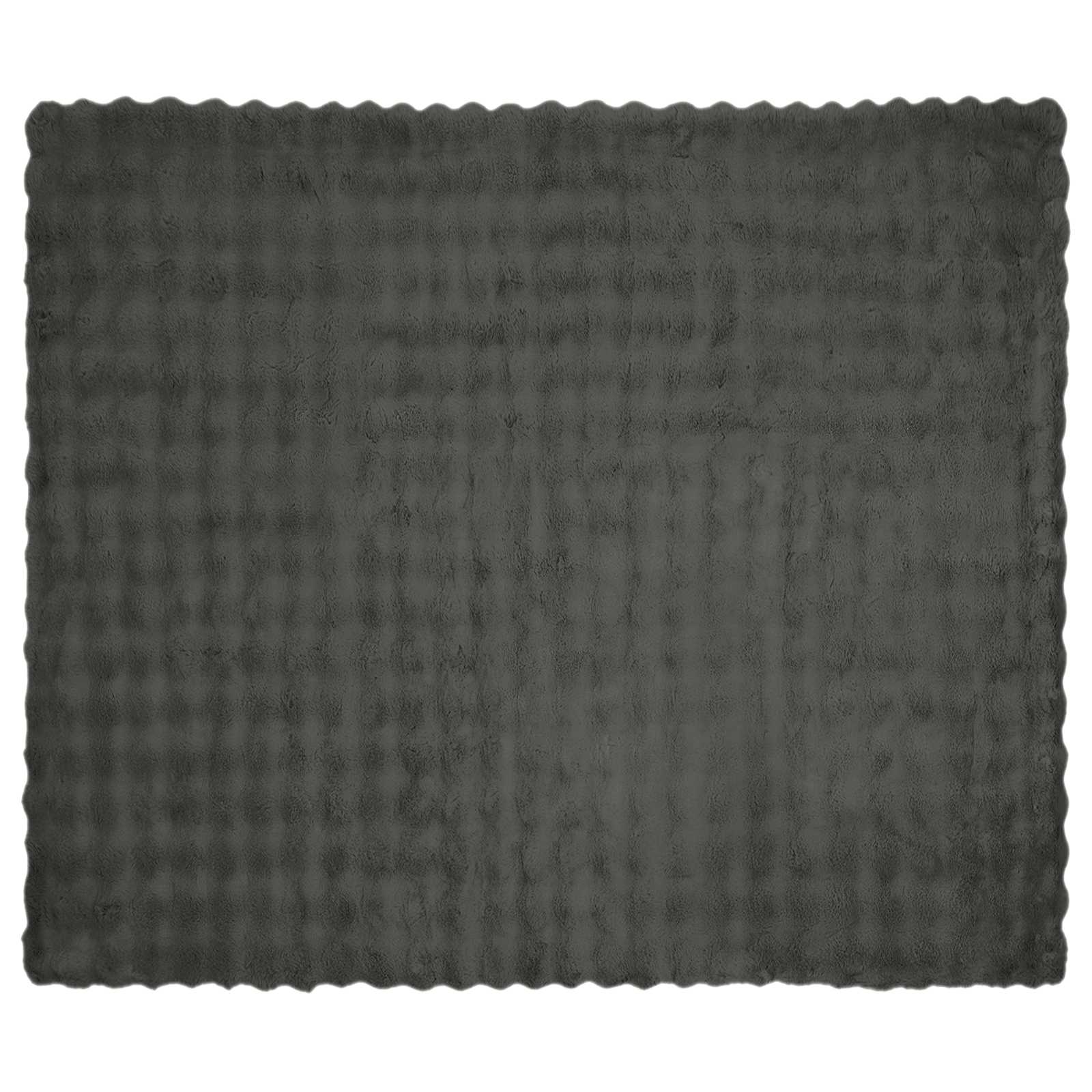 Neslīdoša mākslīgā trušu kažokādas sega Olite, 4 gab.