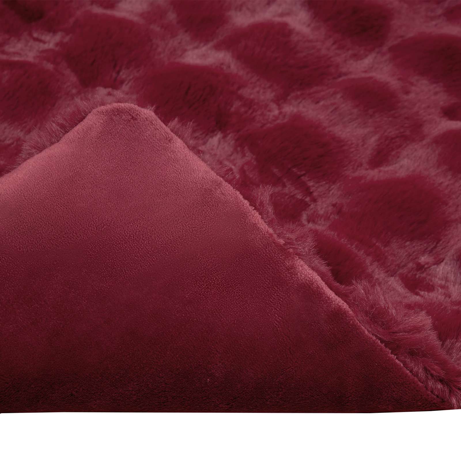 Neslystanti antklodė iš dirbtinio triušio kailio Olite 4 pcs