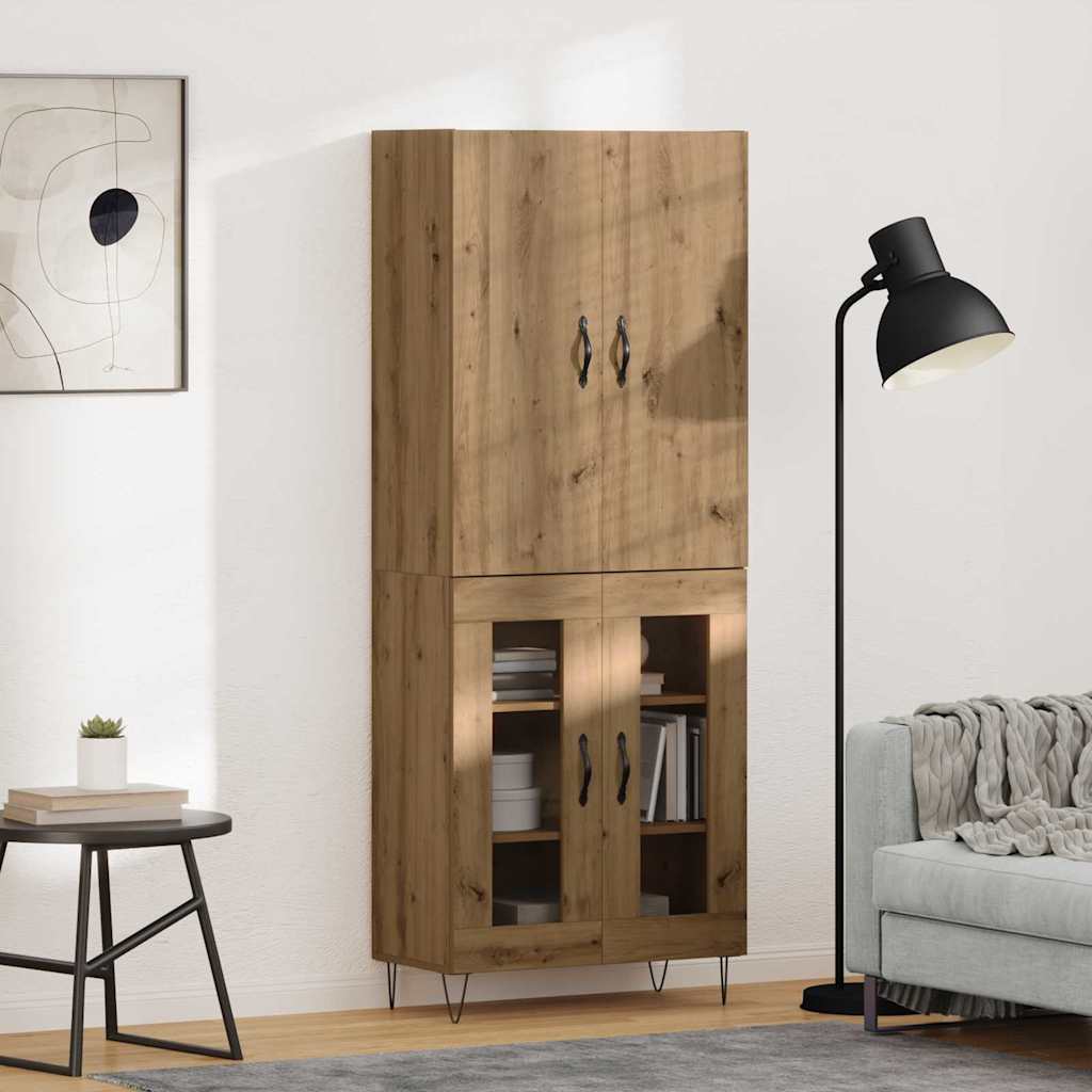 Aukštas spintelė 2 pcs Amatininkų ąžuolas