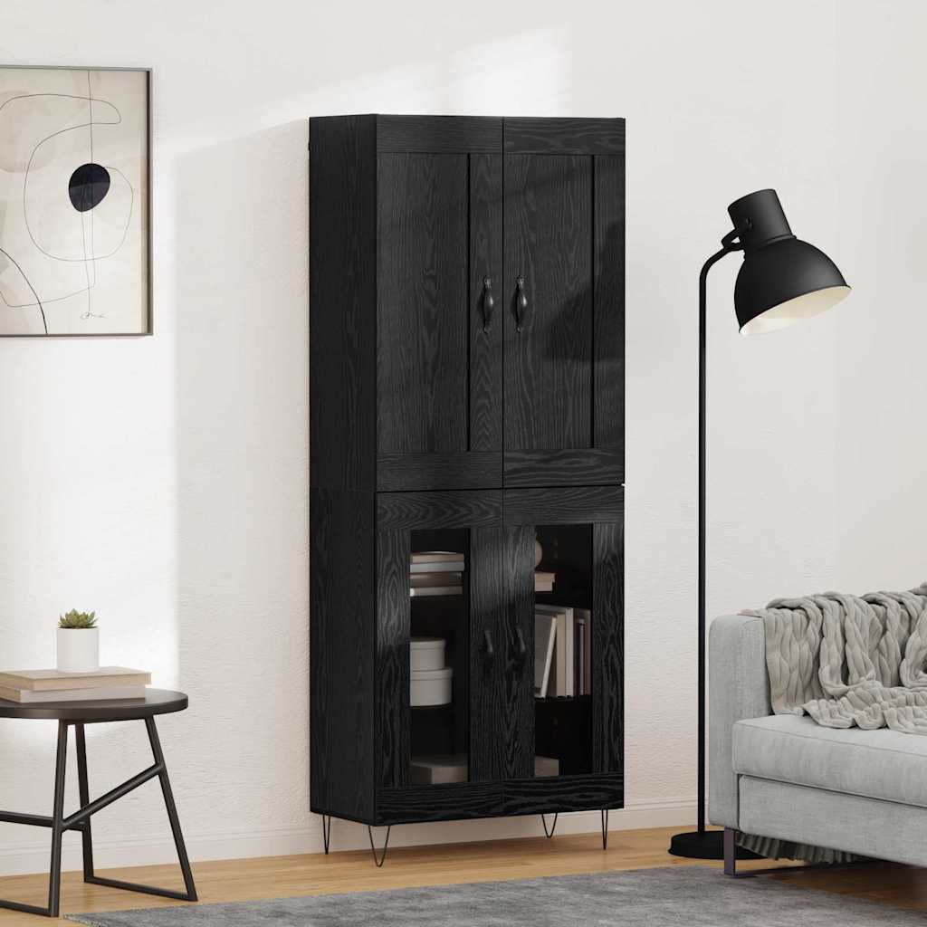 Augsts skapītis Melnais ozols 69,5 x 34 x 180 cm