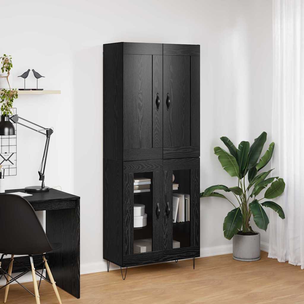 Augsts skapītis Melnais ozols 69,5 x 34 x 180 cm
