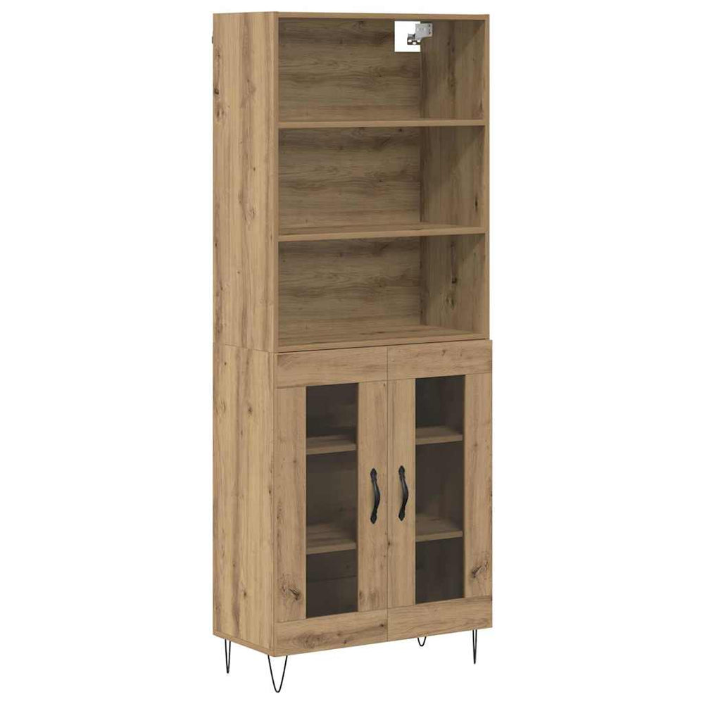 Highboard Artisan oak 69.5 x 34 x 180 cm