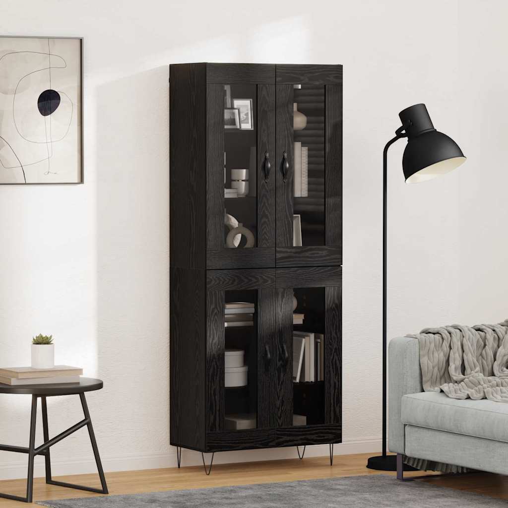 Augsts skapītis Melnais ozols 69,5 x 34 x 180 cm
