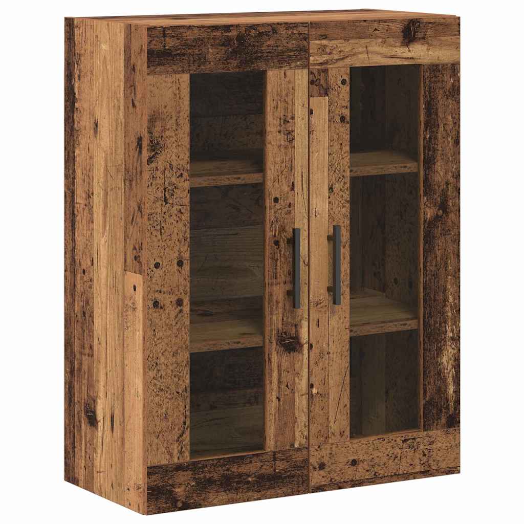 Tall cabinet 2 pcs Antique wood