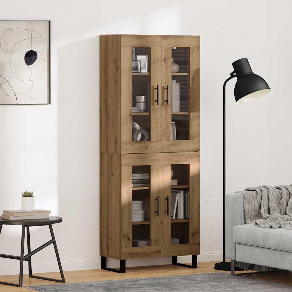 Aukštas spintelė 2 pcs Amatininkų ąžuolas